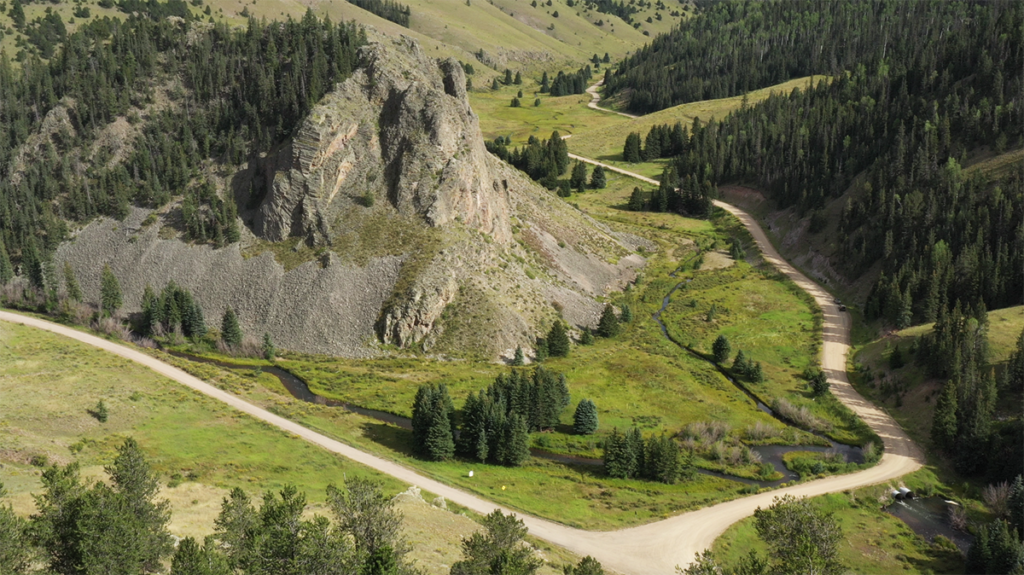 Comanche Point Confluence of Costilla and Comanche Creeks