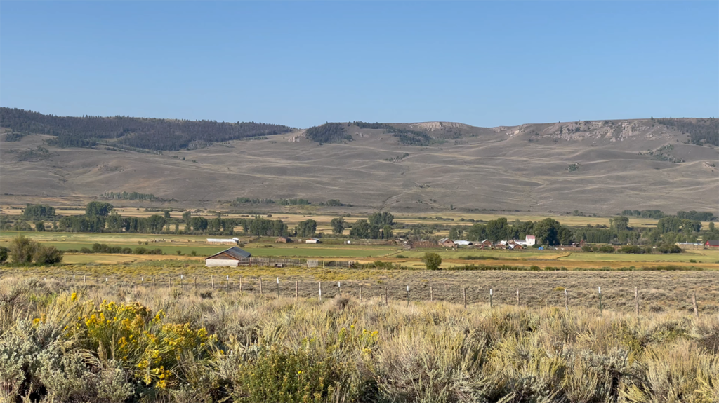 Hills and Gulches Above Gunnison, Colorado